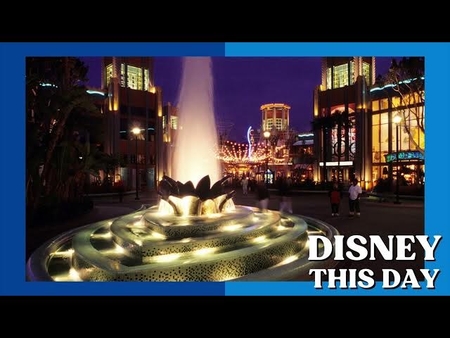 Video thumbnail for Downtown Disney District | DISNEY THIS DAY | January 11, 2001