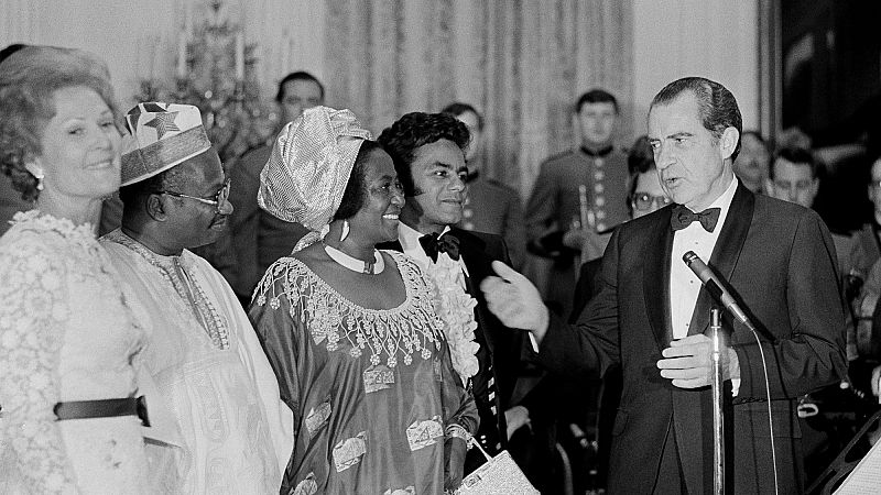 Video thumbnail for Liberia's former president William Tolbert symbolically reburied, 45 years after his murder