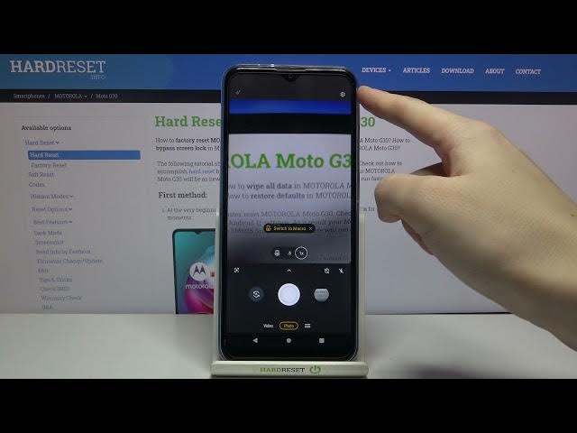 Video thumbnail for How to Switch Off Camera Shutter Sound in Motorola Moto G30 – Disable Shutter Sound