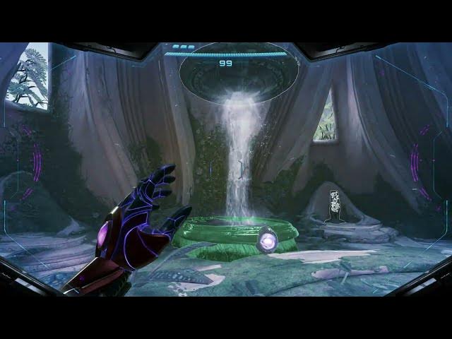 Video thumbnail for Metroid Prime 4 - Fury Green: Fountain of Tranquility Ice Shot Puzzle | Acquire The Shot Expansion