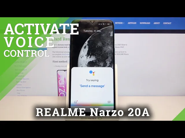 Video thumbnail for How to Turn On Google Assistant – REALME Narzo 20A & Google User Management