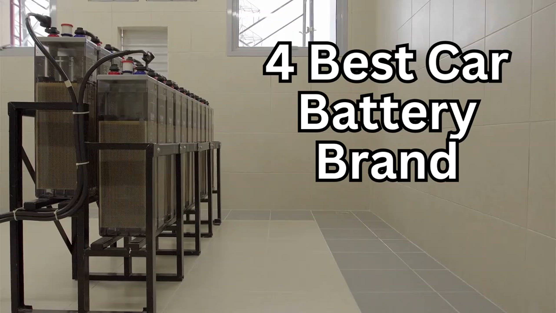 'Video thumbnail for 4 Best Car Battery Brand That Is Trusted and Worthy'