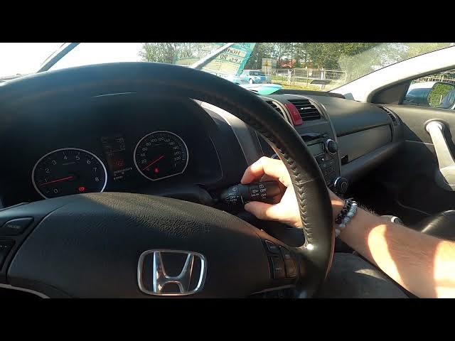 Video thumbnail for How to Enable or Disable Front Windshield Wipers in Honda CR-V III ( 2006 – 2012 )
