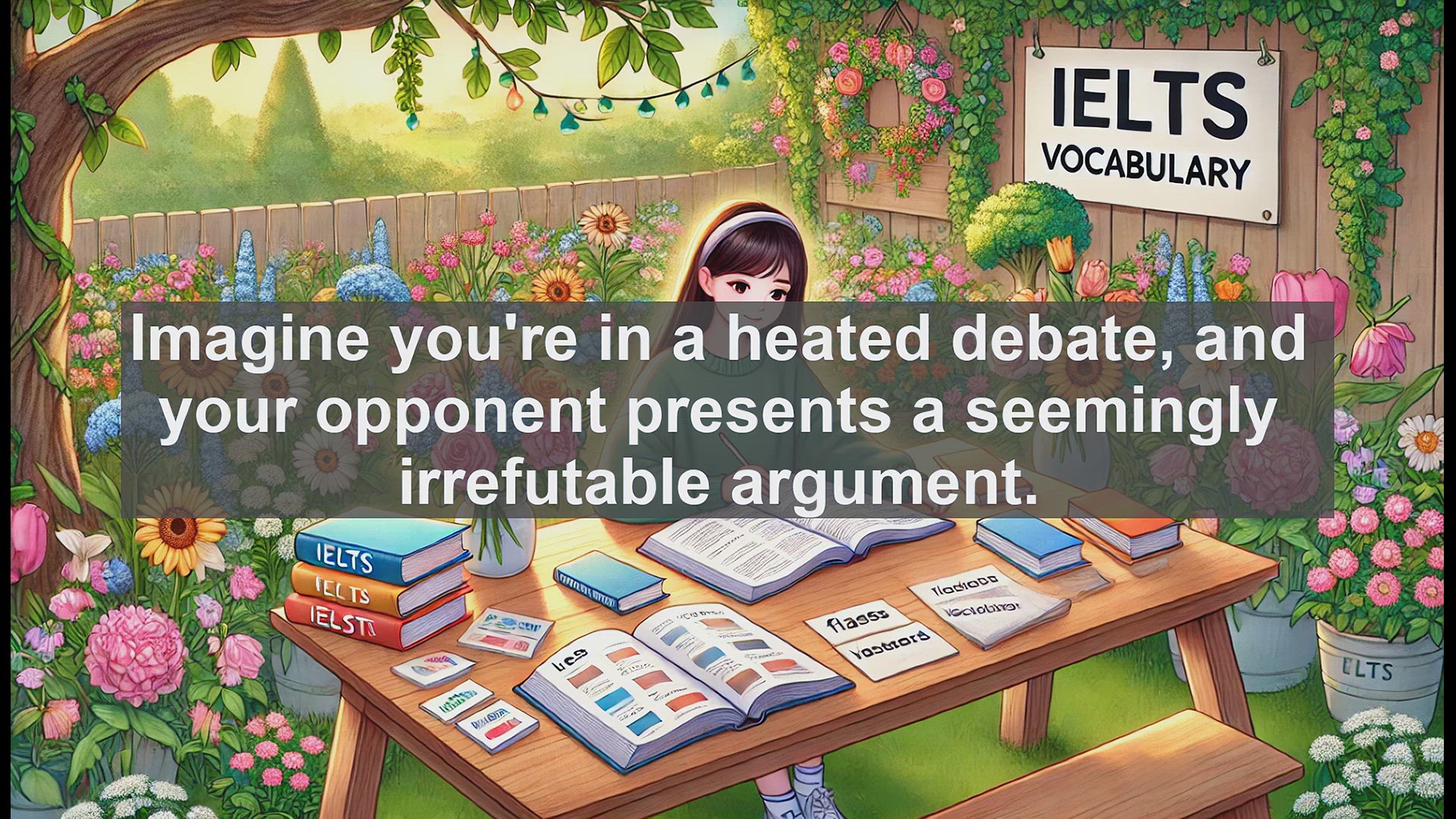 'Video thumbnail for 2000 Must Know IELTS 9.0 Vocabulary - Understanding 'Controvert': A Key Word for Academic Discourse'