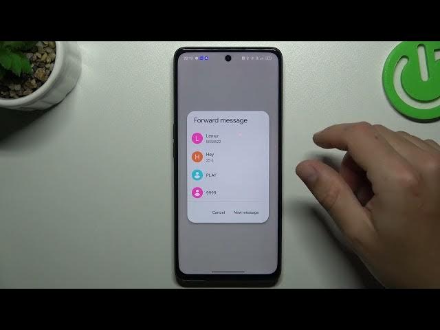 Video thumbnail for How to Forward Text Message in Oppo A1 - Pass the Message to Other Person