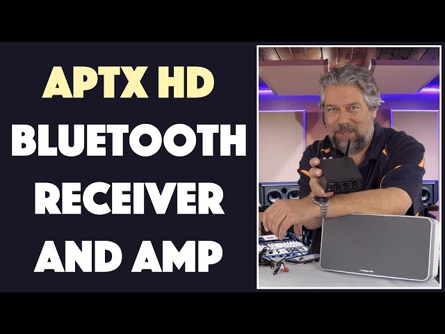 Video thumbnail for 1Mii B08 AptX HD Bluetooth Receiver & Amplifier - REVIEW