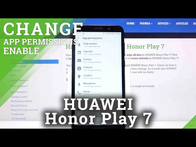 Video thumbnail for How to Manage App Permissions on HUAWEI Honor Play 7 – Adjust App Access