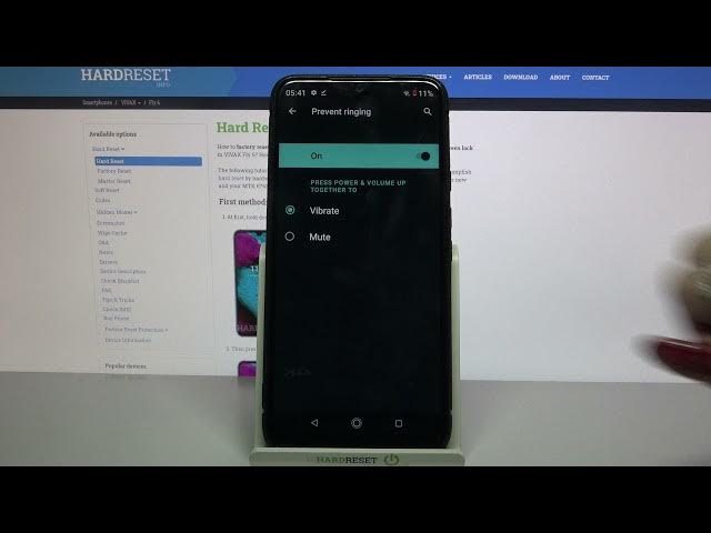 Video thumbnail for Vibration Mode - VIVAX Fly 6 & Managing Vibrations Settings