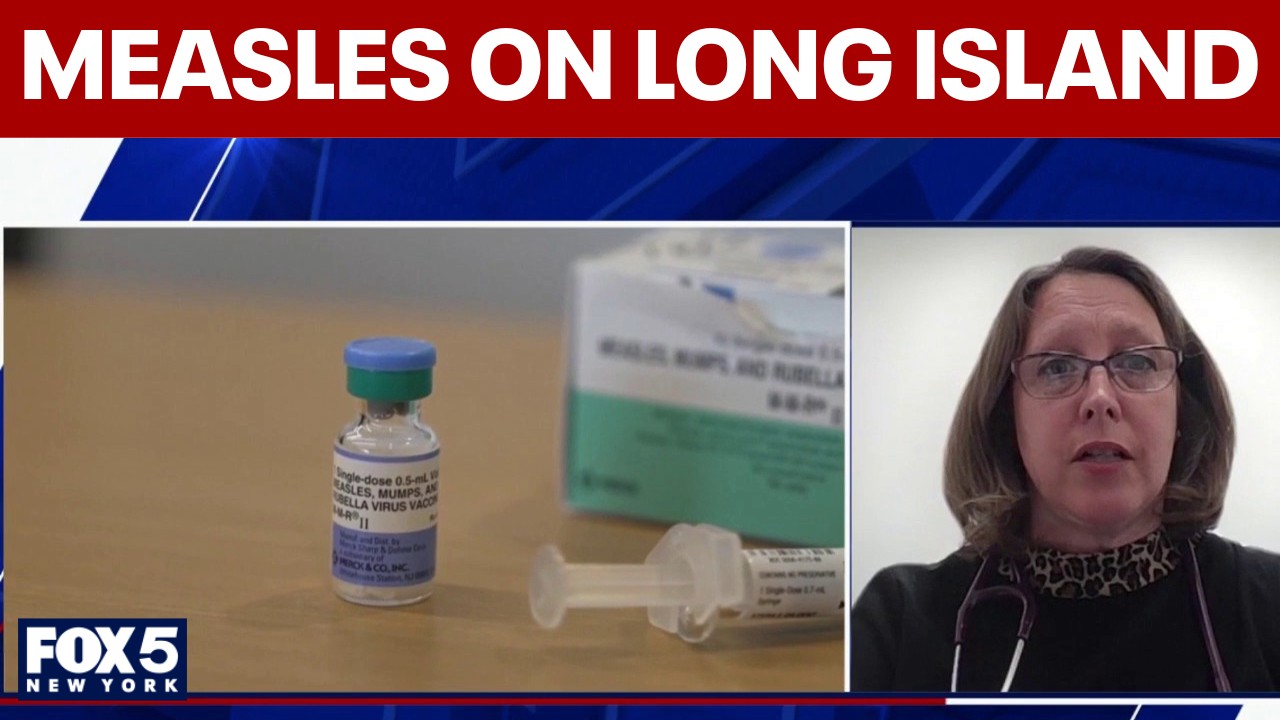 Video thumbnail for Child under 5 tests positve for Measles in Nassau County
