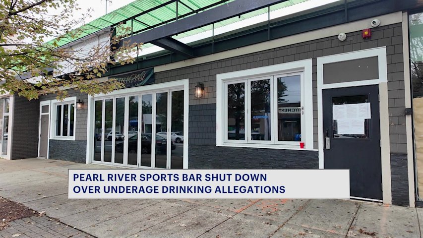 Video thumbnail for Pearl River bar's liquor license suspended after underage drinking allegations