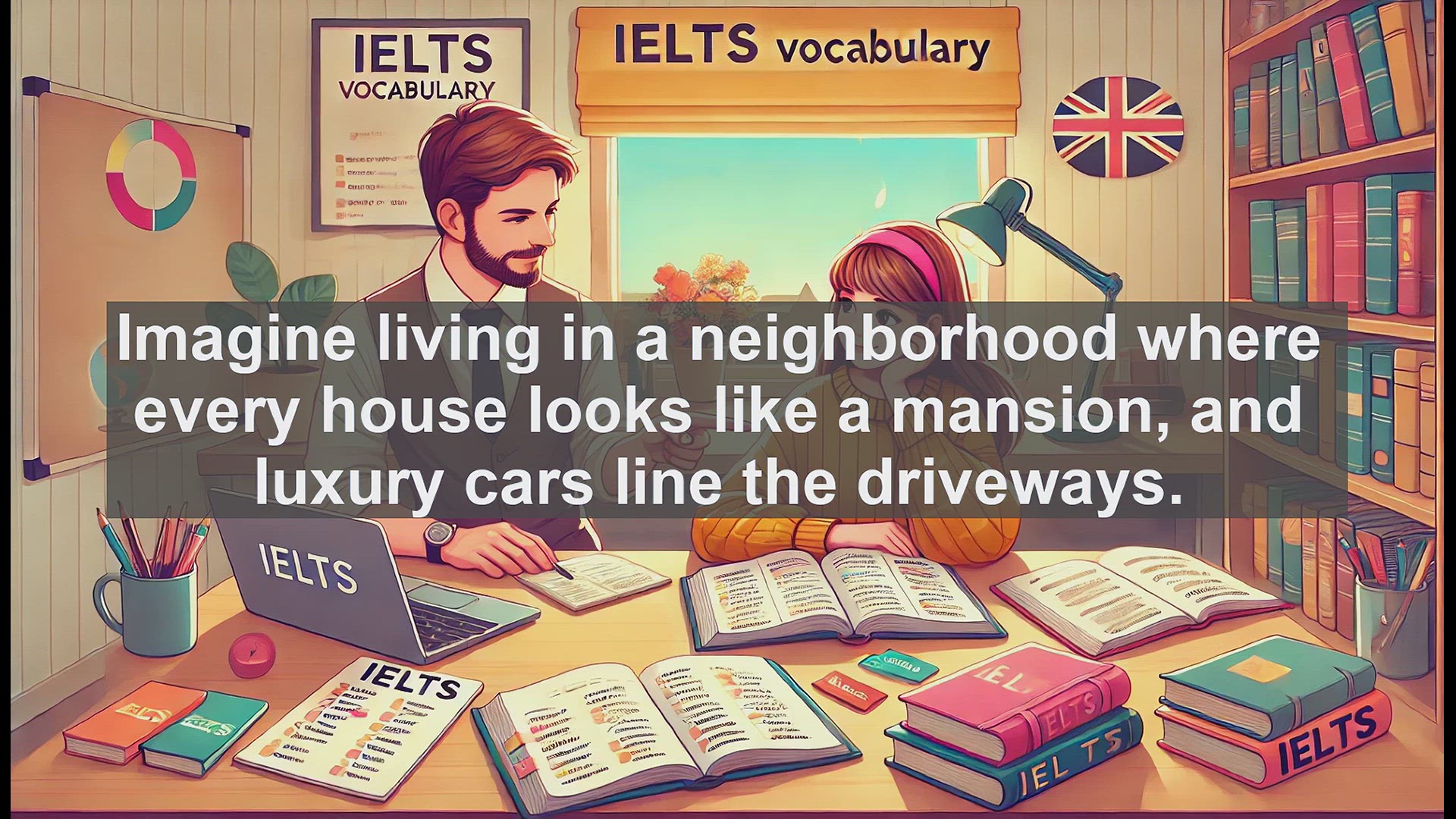 'Video thumbnail for 5000 Must Know IELTS 8.0 Vocabulary - Understanding 'Affluent': A Key Word for IELTS Success'
