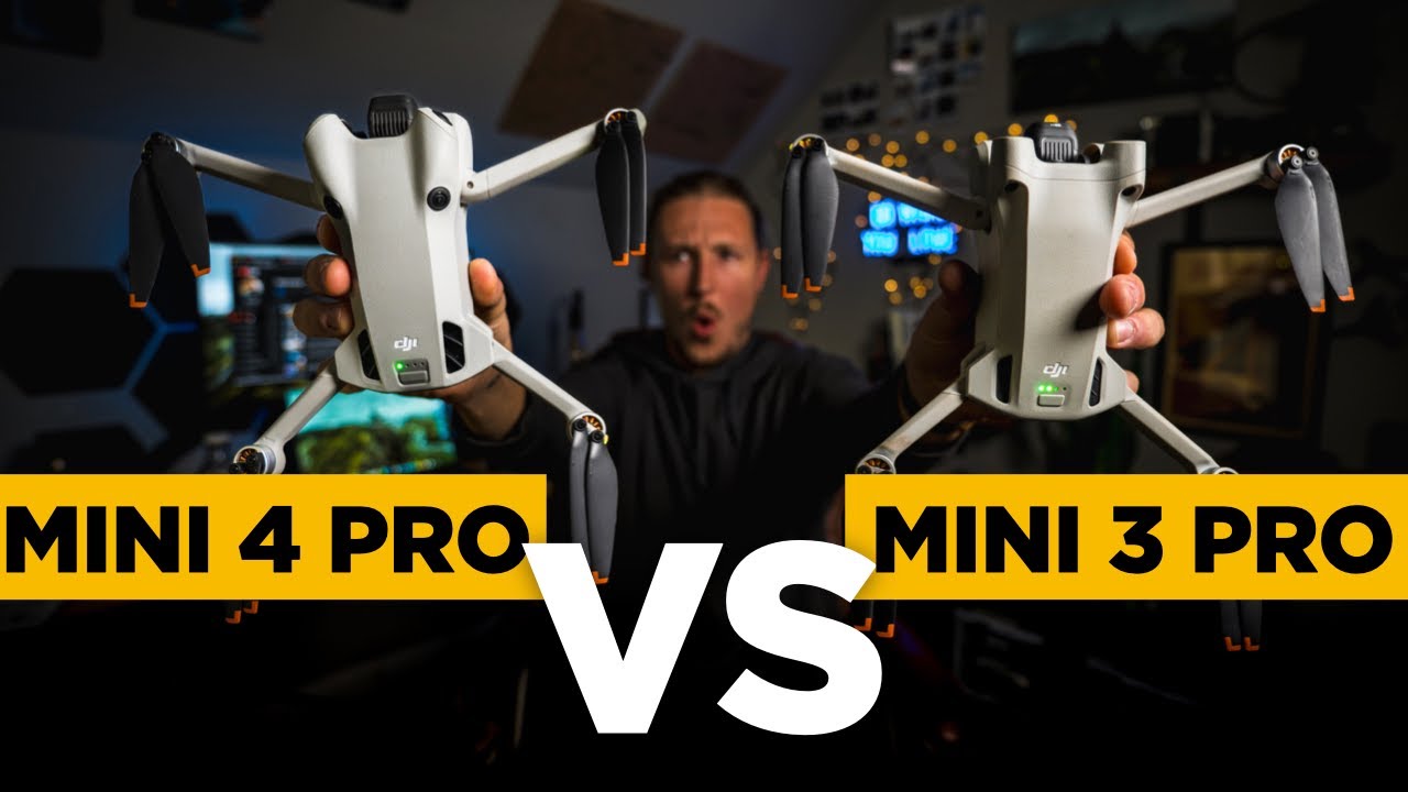 'Video thumbnail for DJI Mini 4 vs Mini 3 - Top 10 BIGGEST UPGRADES'