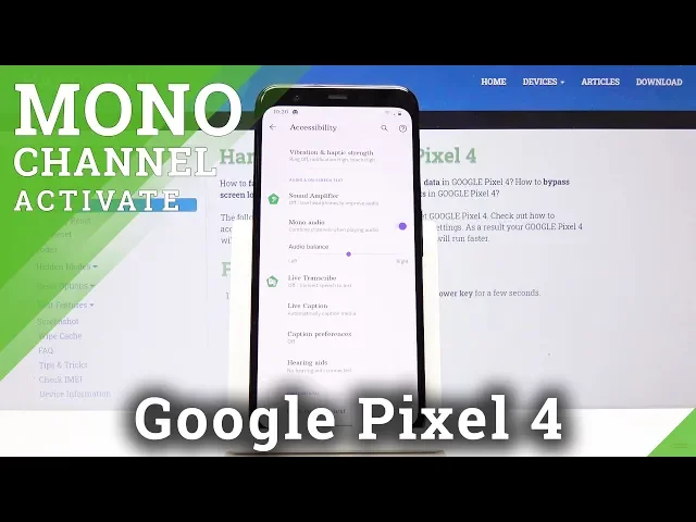 Video thumbnail for How to Switch on Mono Audio in GOOGLE Pixel 4 – Activate Mono Channel