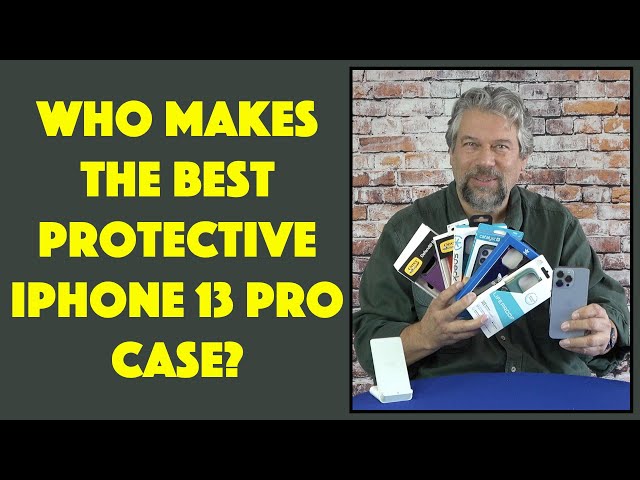 Video thumbnail for iPhone 13 Pro Protective Case Roundup and Review!