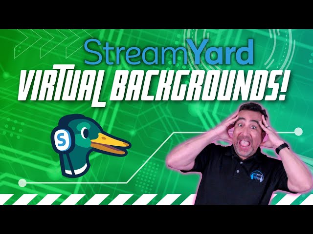 Video thumbnail for How to Add Virtual Backgrounds to StreamYard
