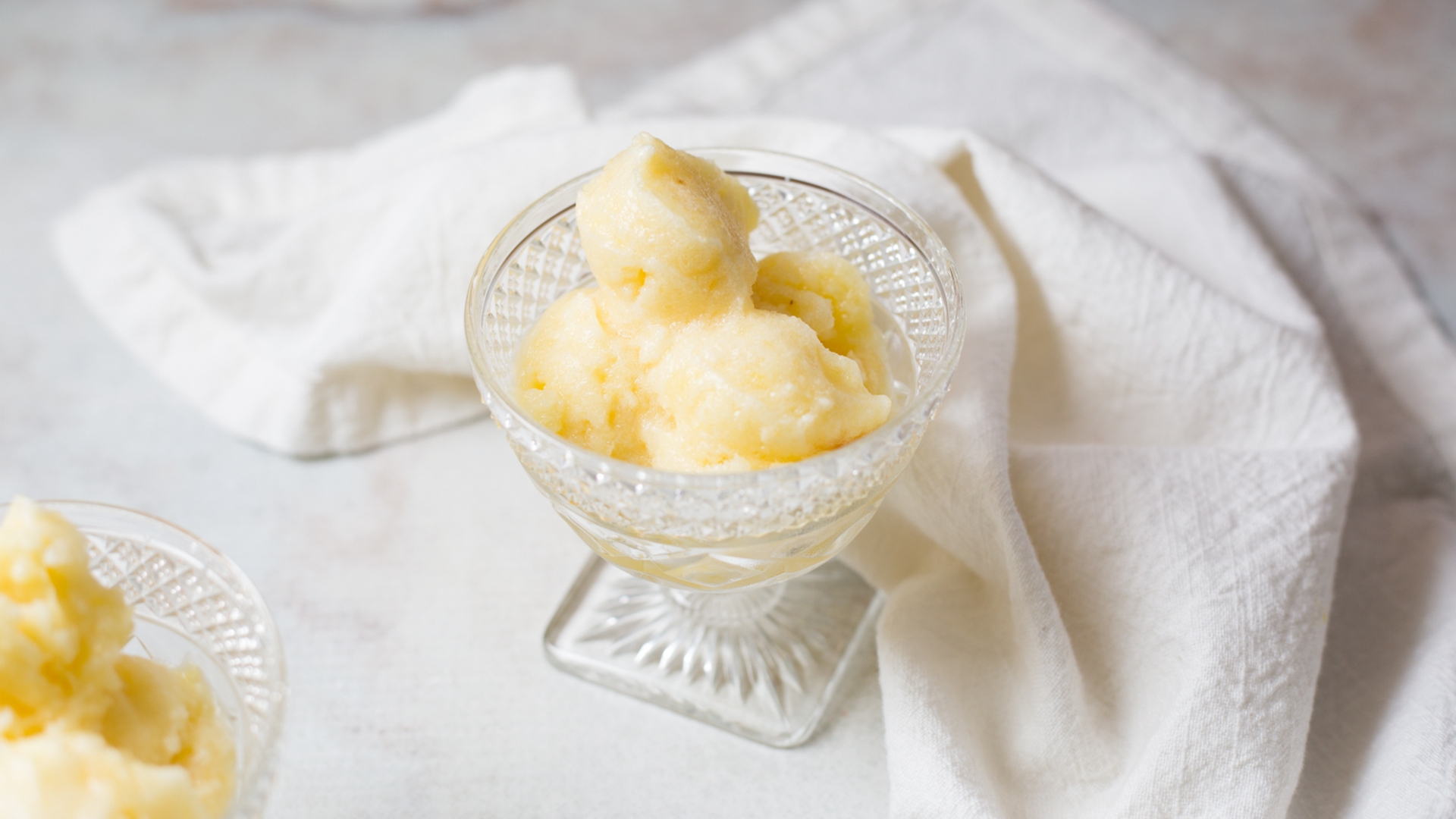 Video thumbnail for 5-Minute Pineapple Sorbet Recipe