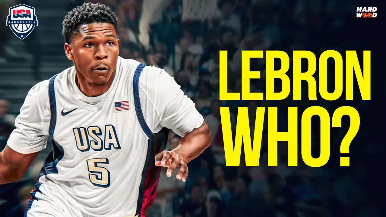 Video thumbnail for Did Anthony Edwards Just PROVE He’s #1 For Team USA?