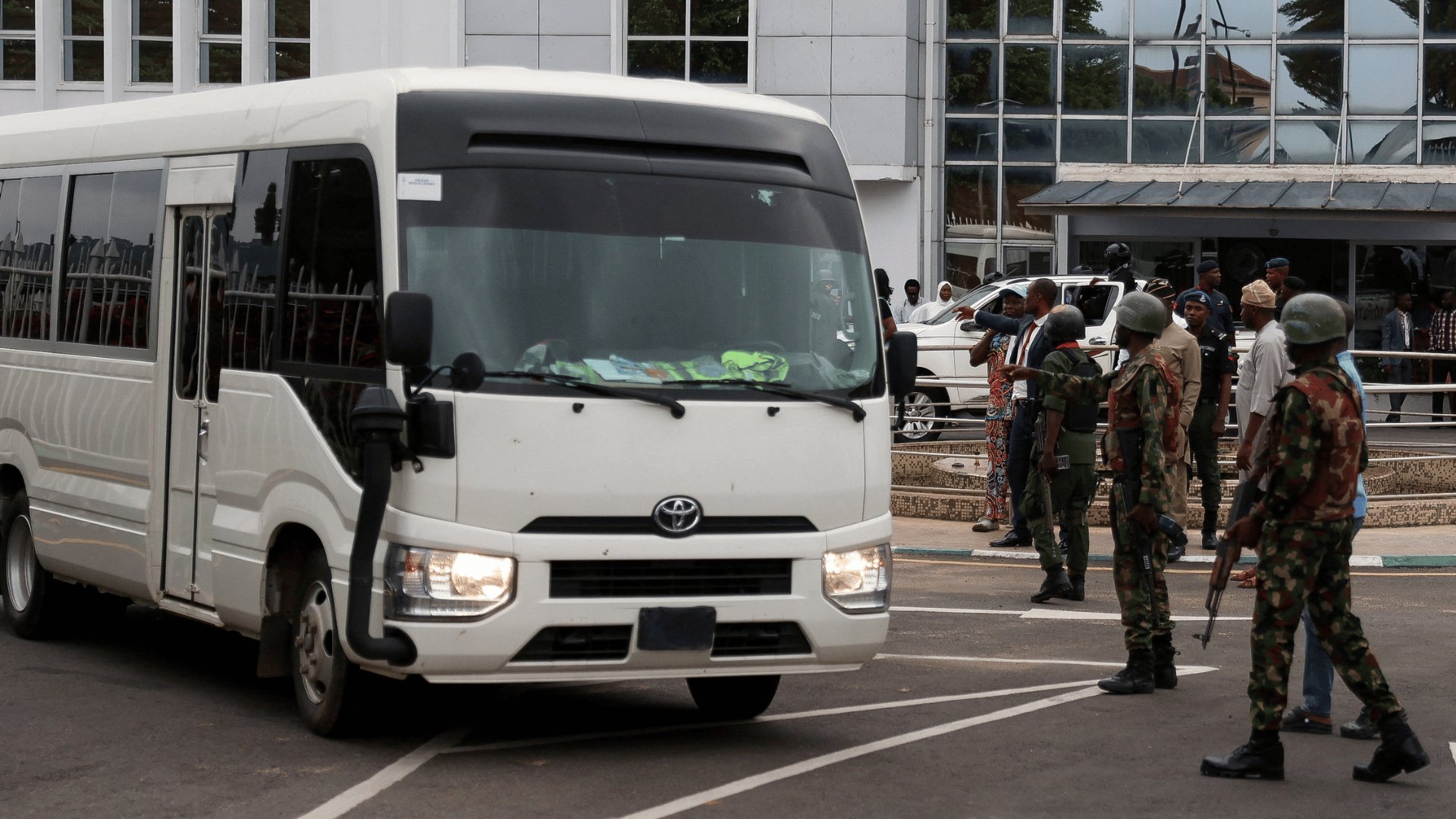 Video thumbnail for More than 160 hostages freed by Nigerian forces reunited with families
