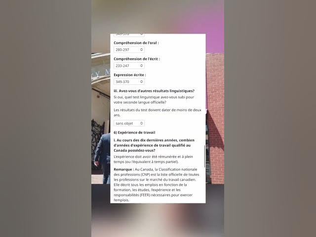 Video thumbnail for Le système entrée express du Canada 🇨🇦. Je vais calculer vos point pour vous. #canada #immigration