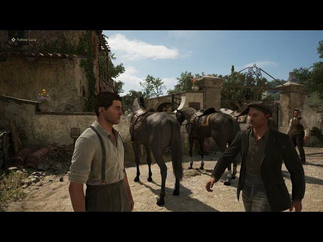 Video thumbnail for Mafia: The Old Country - Chapter 3 Pizzu: Follow Luca | Collect Protection Money From Marco Gameplay