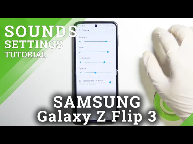 Video thumbnail for How to Enable Ringtone on SAMSUNG Galaxy Z Flip3 - Sound Settings