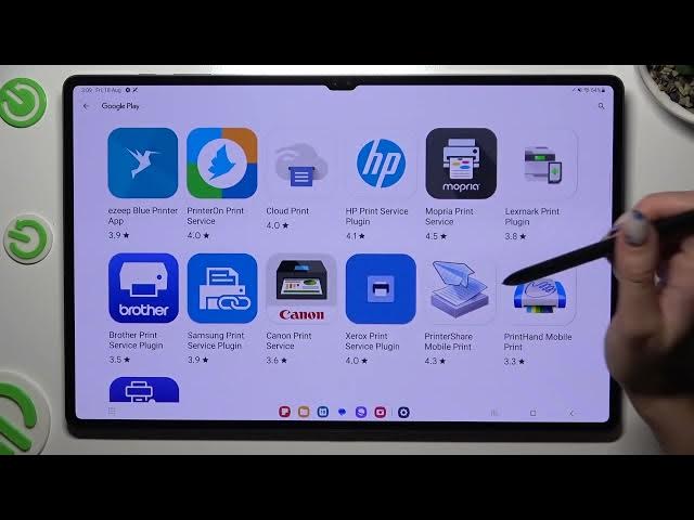 Video thumbnail for How to Connect Printer to Samsung Galaxy Tab S9 Ultra - Pair Printer