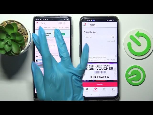 Video thumbnail for How to Transfer Files from a MOTOROLA Device to the REALME 9 Pro // Send Anywhere App