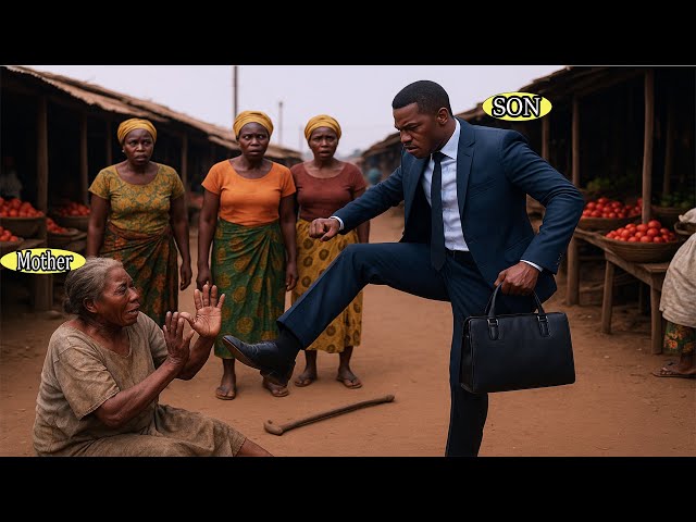 Video thumbnail for He Kicked A Poor Beggar In The Market, Unaware She's The Mother He's Been Looking For Over Years