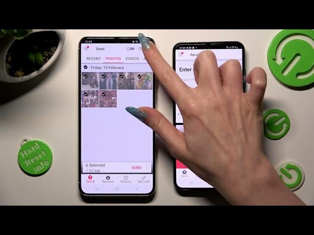 Video thumbnail for How to Transfer Files From Android Device to SAMSUNG GALAXY S23 - Send Anywhere App