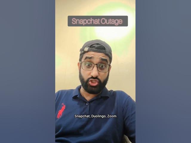 Video thumbnail for why Snapchat is down #snaochat #outage #tech