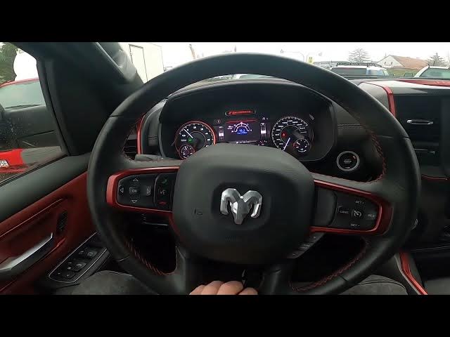 Video thumbnail for How to Adjust Steering Wheel Position in Dodge RAM REBEL 1500 II ( 2019 - now )