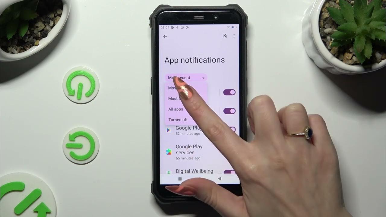 Video thumbnail for How to Manage App Notifications on a FOSSIBOT F101