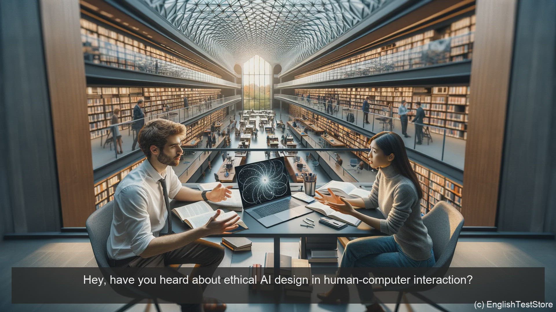 'Video thumbnail for English Conversation for Informatics Engineering: Human-Computer Interaction Ethical AI Design'