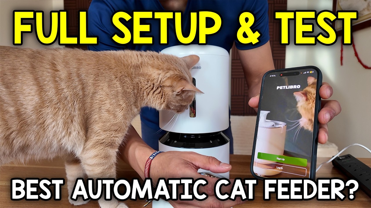 Video thumbnail for Everything To Know About The PETLIBRO Automatic Cat Feeder
