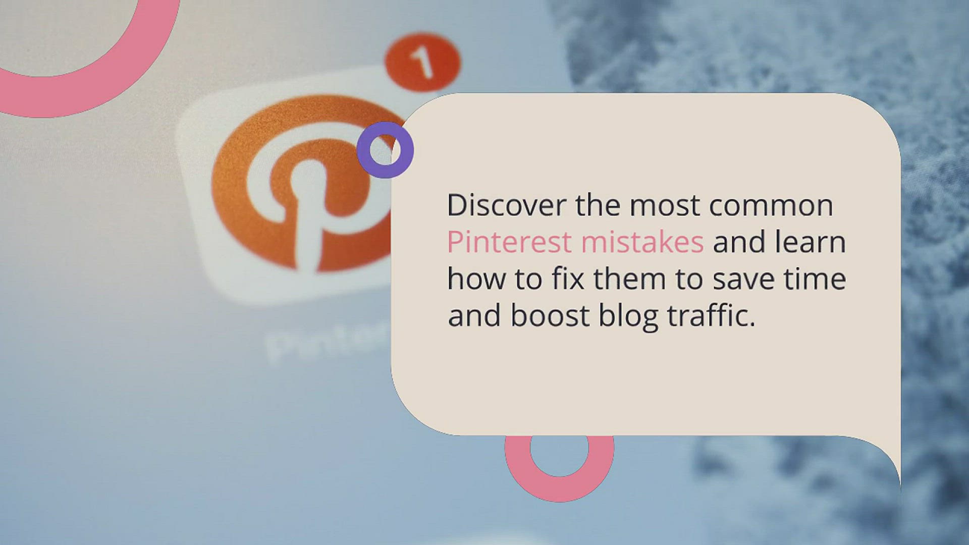 'Video thumbnail for 7 Time-Wasting Pinterest Mistakes You Must Stop Doing (Today!)'