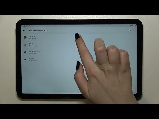 Video thumbnail for How to Allow Unknown Sources on NOKIA T20 - Set Up Installation External Sources