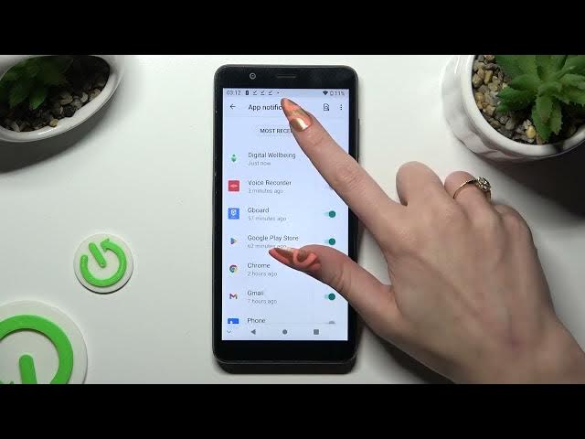 Video thumbnail for How to Turn On/Turn Off App Notifications on ZTE Blade A32