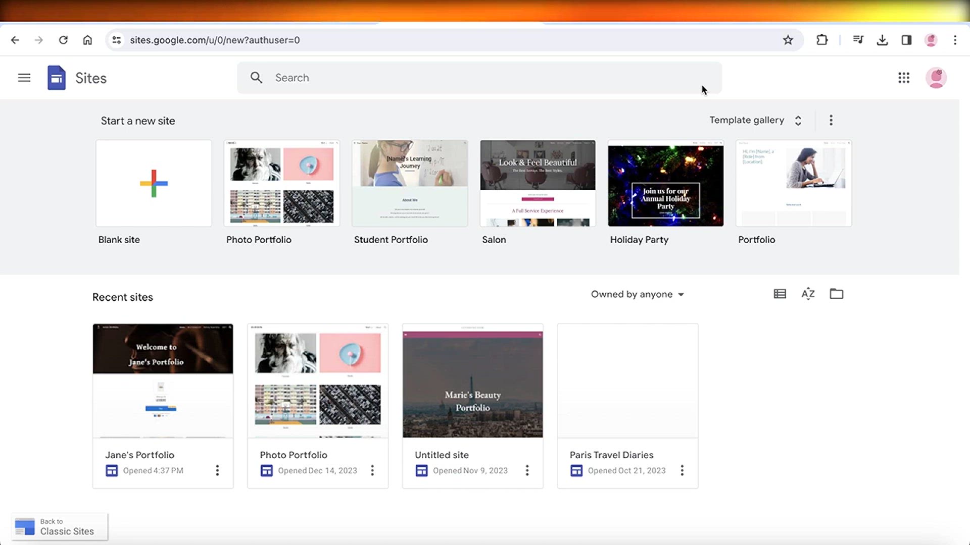 'Video thumbnail for How To Create Website Using Google Sites (For Free)'