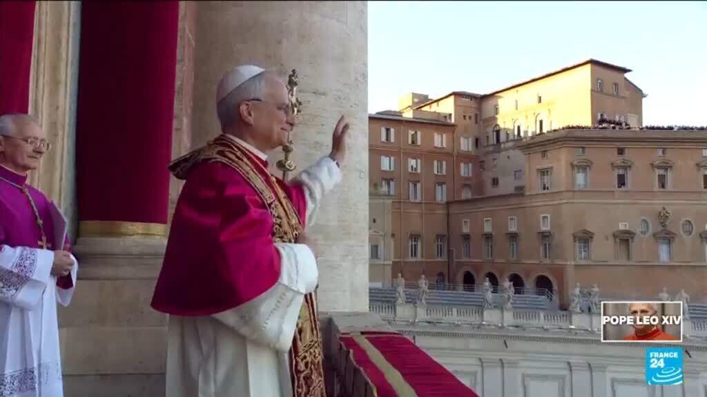 Video thumbnail for World leaders congratulate Pope Leo XIV on his designation