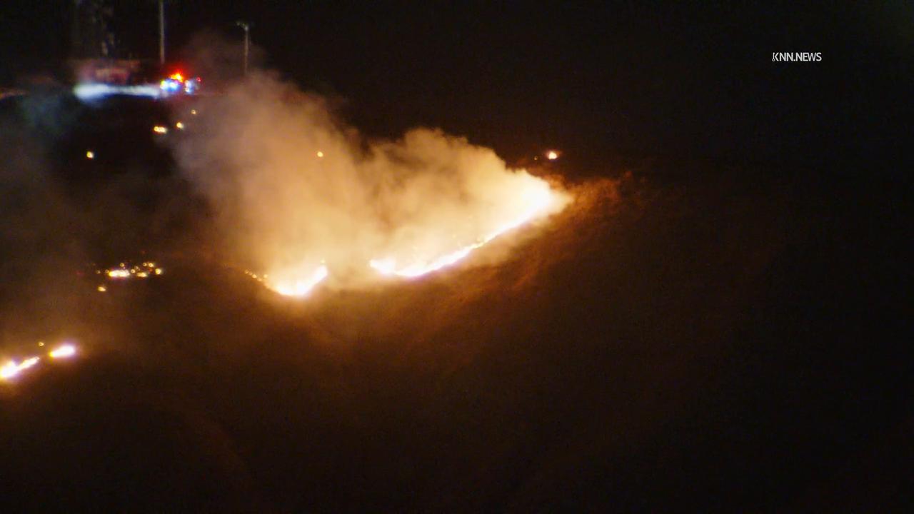 Video thumbnail for US, Los Angeles: San Bernardino Brush Fire.