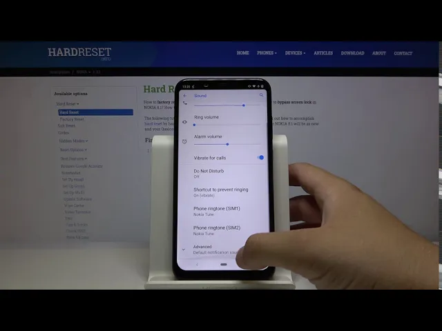 Video thumbnail for How to Enter Vibration Settings in NOKIA 8.1 – Vibration Options