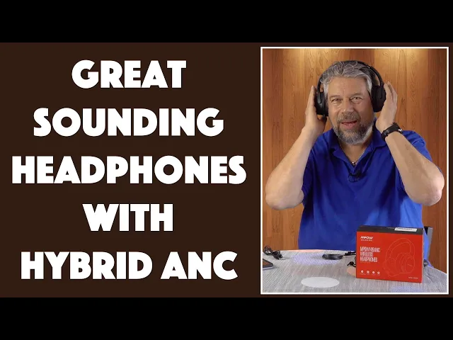 Video thumbnail for MPOW H19 Hybrid ANC Headphones -- REVIEW