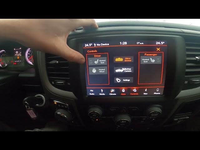 Video thumbnail for How to Manage Controls in Dodge Ram 1500 II ( 2019 - now ) | Manage Basic Functions