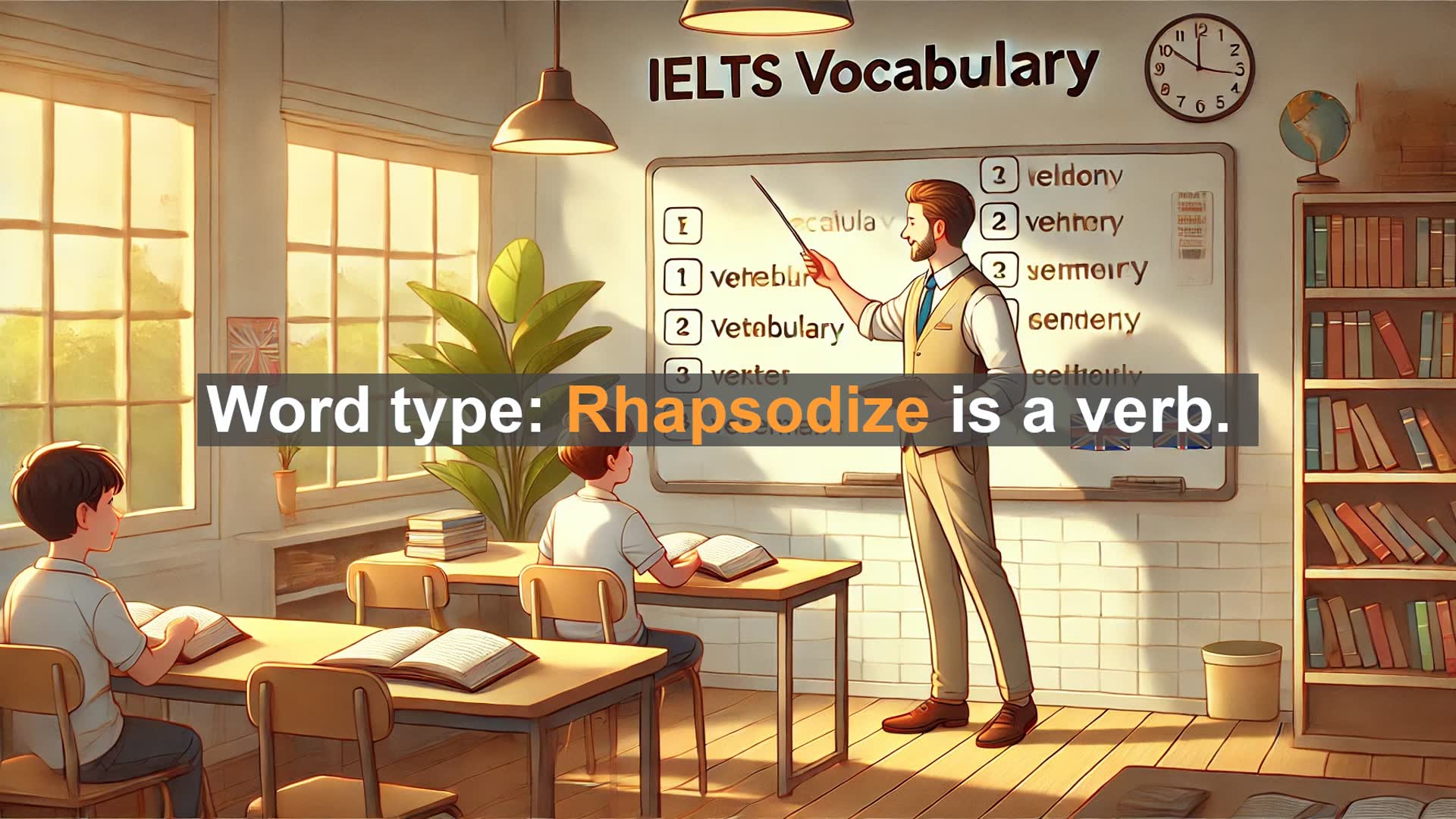 'Video thumbnail for 2000 Must Know IELTS 9.0 Vocabulary - Rhapsodize: Expressing Enthusiasm with Eloquence'