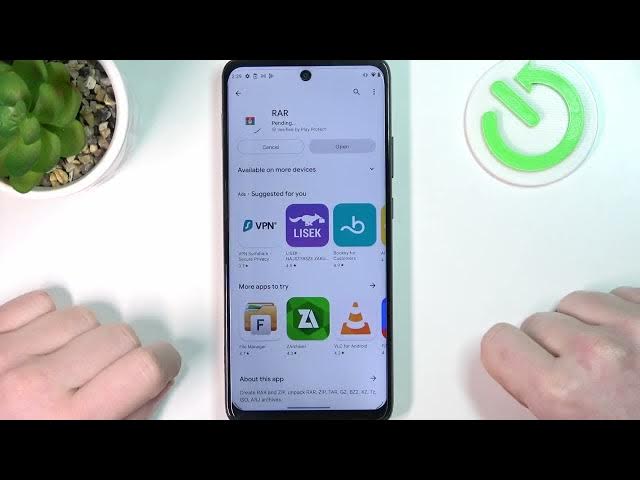 Video thumbnail for How to Install Rar & Zip Packing Unpacking App on MOTOROLA One 5G Ace?