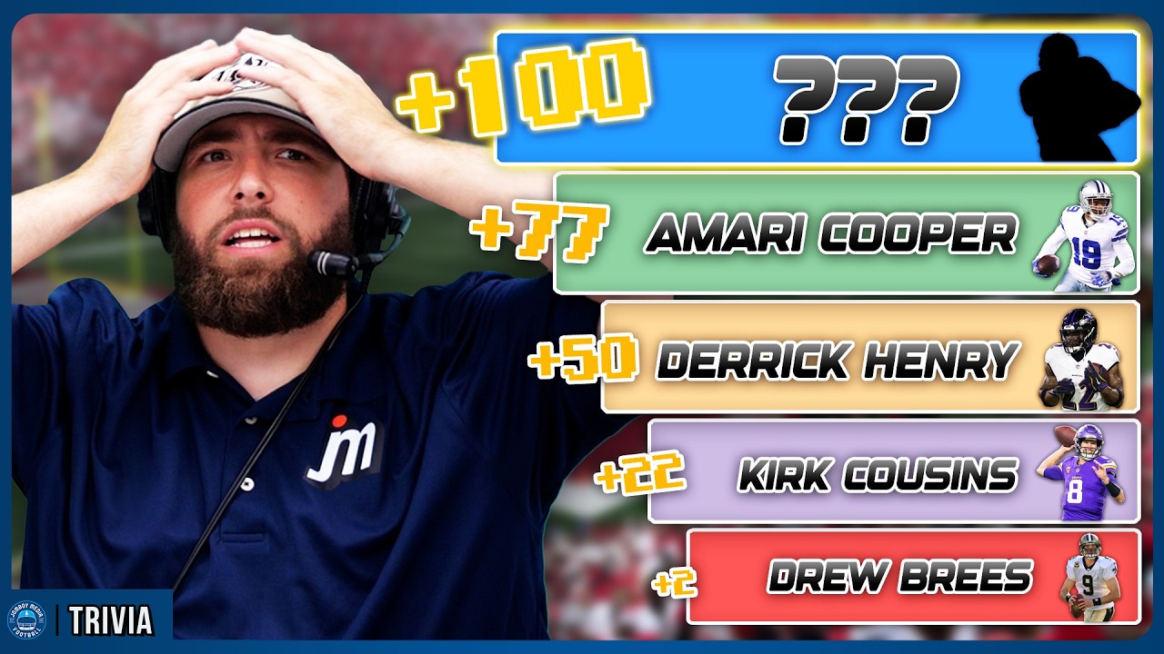 Video thumbnail for Who has the 100th most fantasy points since 2000? (NFL Pinpoint Challenge)