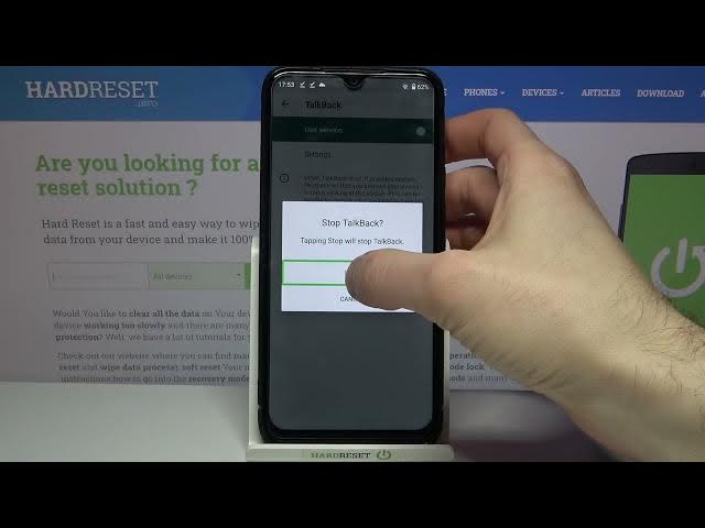 Video thumbnail for How to Activate TalkBack Mode on Vivax Fly 6 - Turn On TalkBack