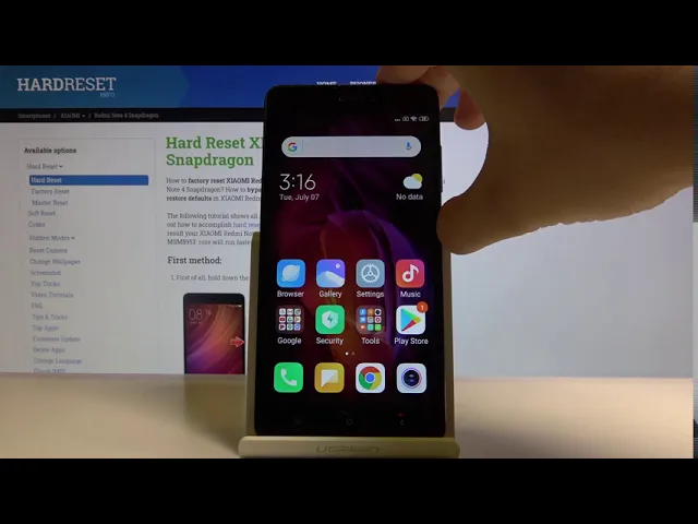 Video thumbnail for How to Change Lock Screen Method on XIAOMI Redmi Note 4 – Password Protection