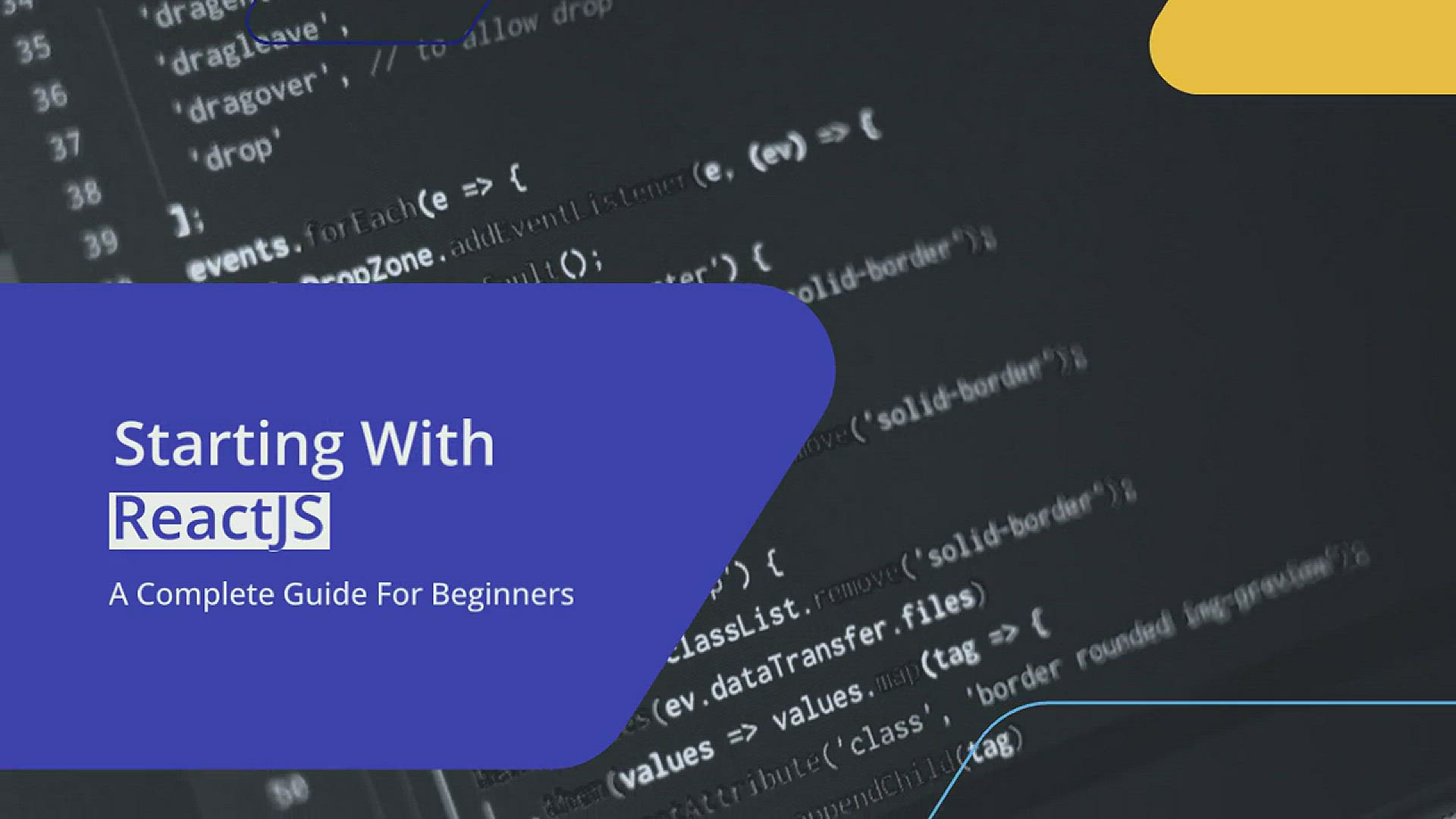 'Video thumbnail for Getting Started With ReactJS: A Complete Guide For Beginners'