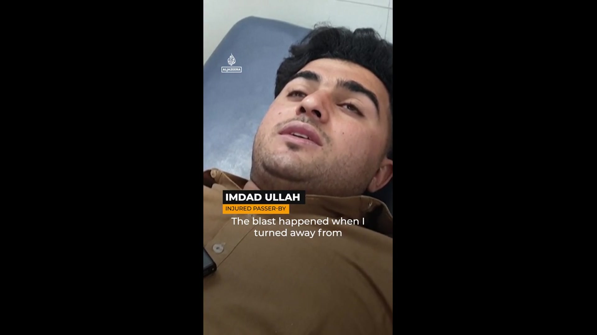 'Video thumbnail for Destruction at scene of Pakistan security HQ suicide bombing'